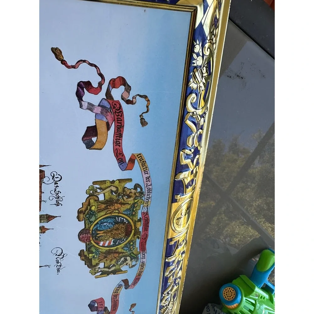 Vintage 2001 E‎ Otto Schmidt Nuremberg Germany Large Lebkuchen Biscuit Tin Chest